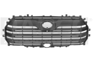 204-3017-08 PARRILLA TY TUNDRA 22-23 GRIS C/HOYO P/CAMARA LIMITED/4X4/PLATINUM V6 6 CILINDROS 3.5 L 4 PUERTAS