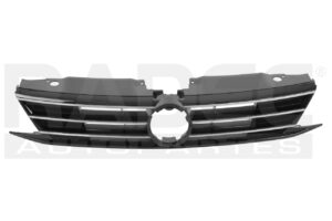 204-3112-22 PARRILLA VW JETTA 15-18 F/CROMADO TIPTRONIC/TRENDLINE/LIVE/COMFORLINE/SPORTLINE L4 4 CILINDROS 2.0/2.5L 4 PUERTAS