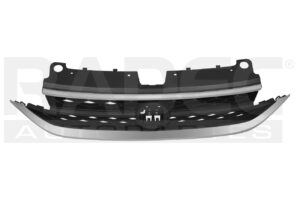 204-3139-00 PARRILLA VW TAOS 22-23 F/CROMADO TRENDLINE/COMFORLINE/HIGHLINE/ L4 4 CILINDROS 1.4L 5 PUERTAS