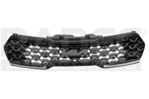 204-3503-11 PARRILLA KIA SORENTO 22-23 PLATA C/HOYO P/CAMARA