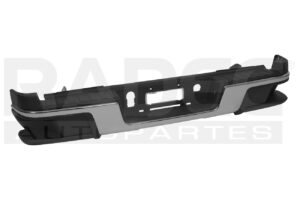 206-0616-07 DEFENSA TRASERA CV COLORADO 16-21 CROMADA COMPLETA 4X2/4X4/LT/Z71 L4/V6 4/6 CILINDROS 2.5/3.6L 4 PUERTAS
