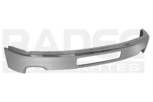 206-0637-15 DEFENSA DELANTERA CV SIERRA 11-14 CROMADA 2500 V8 8 CILINDROS 5.3/6.2 L 2/4 PUERTAS