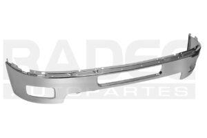 206-0639-50 DEFENSA DELANTERA CV SILVERADO 11-14 C/HOYO P/FARO CROMADA 2500/3500 V6/V8 6/8 CILINDROS 4.3/5.3 L 2/4 PUERTAS