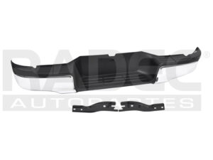 206-3007-04 DEFENSA TRASERA TY HILUX 16-21 CROMADA C/BRAZOS 4X4/4X2/SR/BASE L4 4 CILINDROS 2.7/2.8L 2/4 PUERTAS