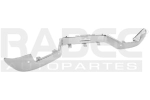 206-3125-01 DEFENSA TRASERA VW AMAROK 11-17 CROMADA C/HOYO P/SENSOR ENTRY/HIGHLINE/STARLINE L4 4 CILINDROS 2.0L 4 PUERTAS