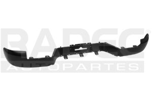 206-3125-02 DEFENSA TRASERA VW AMAROK 11-17 P/PINTAR C/HOYO P/SENSOR ENTRY/HIGHLINE/STARLINE L4 4 CILINDROS 2.0L 4 PUERTAS