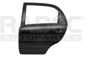 208-0677-07 PUERTA TRASERA CV MATIZ 06-16 G2/LS L4 4 CILINDROS 1.0L 5 PUERTAS IZQ