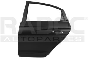 208-6000-01 PUERTA TRASERA CA ALSVIN 22-24 BLUECORE L4 4 CILINDROS 1.4/1.5L 4 PUERTAS LAMINA IZQ