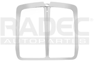 212-4201-00 MARCO PARRILLA KW T660 08-17 CROMADO S/MALLA S/MOSQUITERO