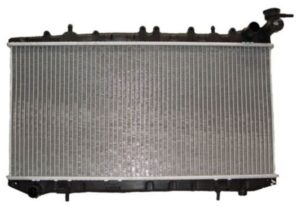 21410-F4200 RADIADOR TSURU III 94-17 GS 16V/ TSUBAME 93-97/ SENTRA STD 16MM ALUMINIO SOLDADO ORIGINAL T155