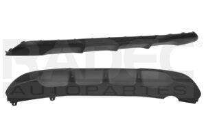 SPO171 SPOILER KIA RIO 21-23 TRASERO CORRUGADO S/EX/L/LX 4P