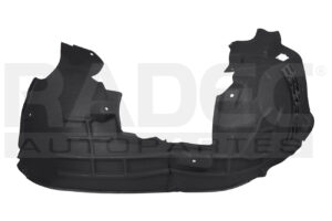 216-0207-04 TOLVA SALPICADERA DELANTERA AD Q5 13-17 ELITE/HYBRID/KOMFORT/LUXURY/PREMIUM/PRESTIGE/PROGRESSIV/TECHNIK/TRENDY/SQ5 L4/V6 4/6CILINDROS 2.0/3.0L 5 PUERTAS DER