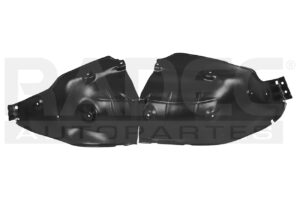 216-0637-20 TOLVA SALPICADERA TRASERA CV SILVERADO 19-22 1500/SLE/SLT/DENALI V8 8 CILINDROS 6.0/6.6L 2/4 PUERTAS PLASTICO DER