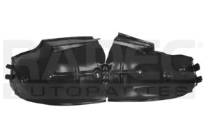 216-0637-25 TOLVA SALPICADERA TRASERA CV SIERRA 20-22 2500/SLE/SLT/DENALI V8 8 CILINDROS 6.0/6.6L 2/4 PUERTAS PLASTICO IZQ