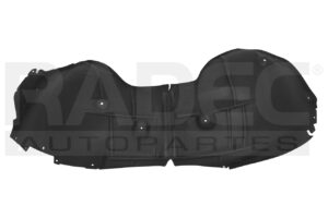 216-0651-05 TOLVA SALPICADERA DELANTERA CV YUKON 21-23 PLASTICO SLE V8 8 CILINDROS 6.2L 5 PUERTAS IZQ