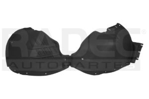 216-0663-06 TOLVA SALPICADERA CV TRAVERSE 22-23 PLASTICO LT V6 6 CILINDROS 3.6L 5 PUERTAS DER