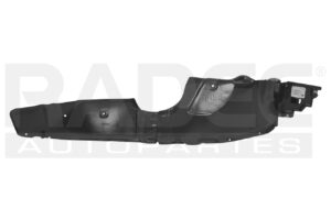 216-0666-06 TOLVA SALPICADERA CV SPARK 16-18 LT/PREMIER/ACTIV L4 4 CILINDROS 1.4 L 5 PUERTAS INFERIOR DER