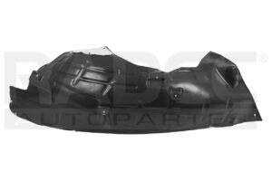 216-1215-20 TOLVA SALPICADERA DELANTERA FD F-150 21-22 PLASTICO XL V6/V8 6/8 CILINDROS 2.7/3.3/3.5/5.0L 2/4 PUERTAS DER