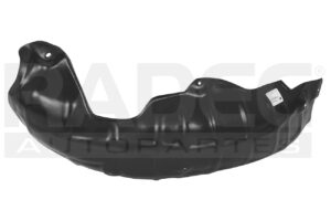 216-1902-16 TOLVA SALPICADERA TRASERA MZ 6 14-18 PLASTICO I SPORT/I GRAND TOURING/S/S GRAND TOURING L4 4 CILINDROS 2.5L 4 PUERTAS DER