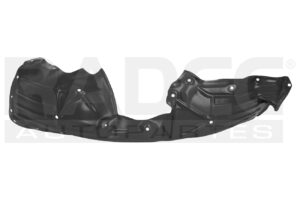 216-1915-05 TOLVA SALPICADERA TRASERA MZ 2 21-22 PLASTICO I/i GRAND TOURING/I TOURING/ L4 4 CILINDROS 1.5/2.5L 4/5 PUERTAS IZQ