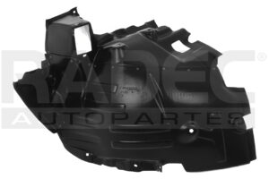216-2006-07 TOLVA SALPICADERA DELANTERA MC SPRINTER 19-23 PLASTICO 5 PUERTAS IZQ
