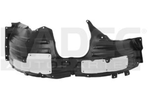 216-2208-27 TOLVA SALPICADERA DELANTERA MT OUTLANDER 22-23 PLASTICO SE/SE PLUS L4 4 CILINDROS 2.4L 5 PUERTAS IZQ
