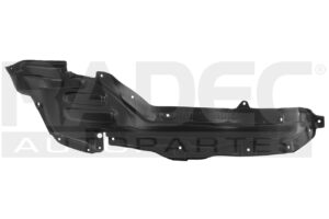 216-2915-01 TOLVA SALPICADERA DELANTERA INTERIOR SZ JIMNY 21-22 PLASTICO GLX/GLE L4 4 CILINDROS 1.5 L 3 PUERTAS IZQ