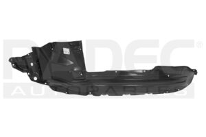 216-3007-25 TOLVA SALPICADERA DELANTERA TY HILUX 21-23 SR/BASE/TDI/CHASIS L4 4 CILINDROS 2.7/2.8L 2/4 PUERTAS INTERIOR IZQ