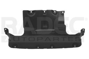 216-3121-06 TOLVA MOTOR VW TOUAREG 16-18 TDI/FSI/DISSEL/GASOLINA V6 6 CILINDROS 3.0/3.6L 5 PUERTAS PLASTICO SECCION DELANTERA INFERIOR