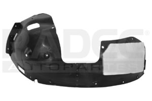 216-3409-13 TOLVA SALPICADERA DELANTERA HY TUCSON 22-23 (USA) SE/GLS/LIMITED/ L4 4 CILINDROS 2.4/2.5L 5 PUERTAS IZQ
