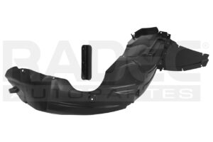 216-5501-00 TOLVA SALPICADERA DELANTERA MG MG5 21-22 PLASTICO EXCITE/STYLE/ELEGANCE L4 4 CILINDROS 1.5L 4 PUERTAS DER