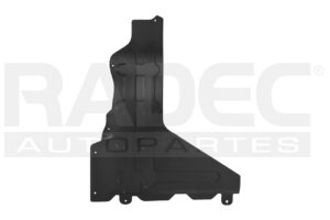 216-5501-02 TOLVA MOTOR MG MG5 21-22 PLASTICO EXCITE/STYLE/ELEGANCE L4 4 CILINDROS 1.5L 4 PUERTAS INFERIOR