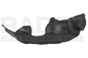 216-5701-00 TOLVA SALPICADERA CH TIGGO 8 22-23 PRO L4 4 CILINDRO 1.6L 5 PUERTAS PASTICO DER
