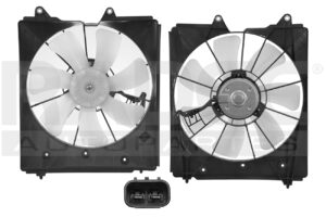 218-0105-03 MOTOVENTILADOR AC TL 09-14 V6 3.5, 3.7L P/RAD SENCILLO COMPLETO 2 PINES TY