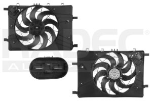 218-0665-02 MOTOVENTILADOR CV CRUZE 11-16 L4 1.4, 1.8 LTS P/RAD C/RESISTENCIA TOLVA CORTA SENCILLO COMPLETO 4 PINES CN