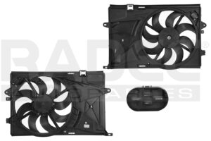 218-0670-02 MOTOVENTILADOR CV SONIC 12-20 L4 1.4L STD P/RAD C/RESISTENCIA SENCILLO COMPLETO 4 PINES KS