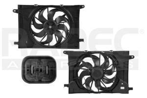 218-0685-00 MOTOVENTILADOR CV ONIX 20-22 L3 1.0, 1.2 LTS P/RAD SENCILLO COMPLETO 2 PINES TW