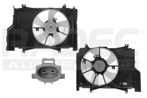 218-0902-03 MOTOVENTILADOR DG ATTITUDE 15-21 L3 1.2. 1.3 LTS STD 4 PINES S/RESIST P/RAD P/AA SENCILLO COMPLETO