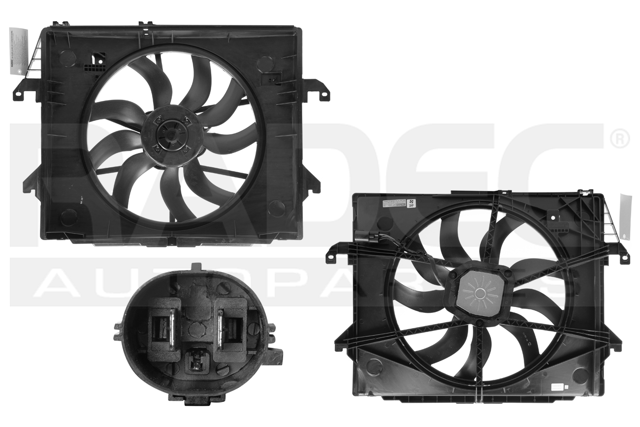 218-0916-00 MOTOVENTILADOR DG RAM 1500 13-20 V6 3.6 LTS 2 PINES S ...