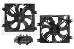 218-0920-01 MOTOVENTILADOR DG VERNA 04-06 L4 1.5, 1.6 LTS P/AA SENCILLO COMPLETO 2 PINES TW