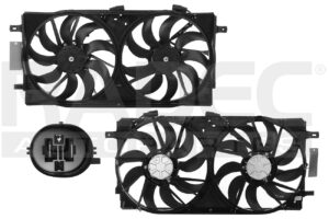 218-1202-01 MOTOVENTILADOR FD BRONCO 21-23 L4 2.3/V6 2.7L DOBLE COMPLETO KS