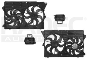 218-1214-02 MOTOVENTILADOR FD EXPLORER 13-19 L4 2.0 TURBO/V6 3.5 LTS DOBLE COMPLETO 2 Y 2 PINES TY