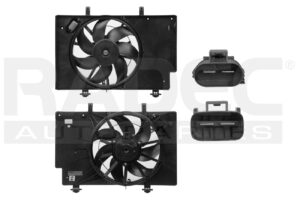 218-1217-03 MOTOVENTILADOR FD FIESTA 11-17 L4 1.6 LTS P/RAD C/RESISTENCIA SENCILLO COMPLETO 2 PINES TW