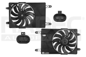 218-1217-07 MOTOVENTILADOR FD FIESTA 02-10 L4 1.6, 2.0 LTS P/RAD C/RESISTENCIA SENCILLO COMPLETO 2 PINES KS