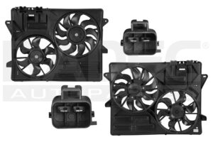 218-1228-04 MOTOVENTILADOR FD MUSTANG 15-20 V6 3.7/V8 5.0, 5.2 LTS DOBLE COMPLETO 2 Y 2 PINES TW