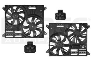 218-1242-01 MOTOVENTILADOR FD EDGE 15-18 L4 2.0 TURBO/V6 2.7 TURBO, 3.5 LTS DOBLE COMPLETO KS
