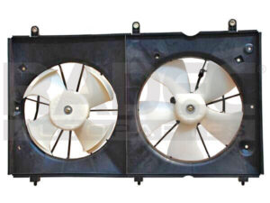 218-1301-03 MOTOVENTILADOR HD ACCORD 03-07 L4 2.4 LTS SEDAN/COUPE DOBLE COMPLETO 2 Y 2 PINES DISENO VALEO TW