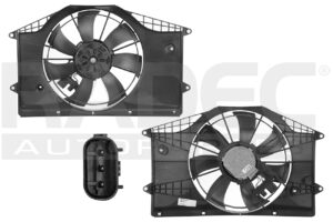 218-1302-09 MOTOVENTILADOR HD CIVIC 16-21 L4 1.5 TURBO, 2.0 LTS P/RAD SENCILLO COMPLETO TY