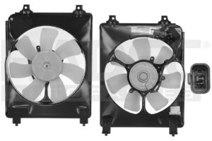 218-1302-17 MOTOVENTILADOR HD CIVIC 06-11 L4 2.0 LTS COUPE P/AA SENCILLO COMPLETO 2 PINES KS