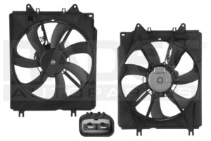 218-1303-08 MOTOVENTILADOR HD CR-V 17-21 L4 1.5 TURBO, 2.4 LTS P/AA SENCILLO COMPLETO 2 PINES CN